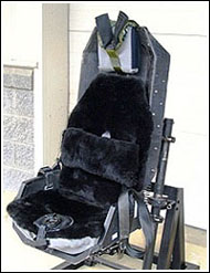 AH-64 Apache Seat Cushion in Armored Seat