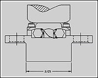 Spinal Preload Piston Basic Engineering Drawing