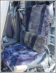 Seat Cushion Foam (right) showing 
OH-58D Seat Cushions